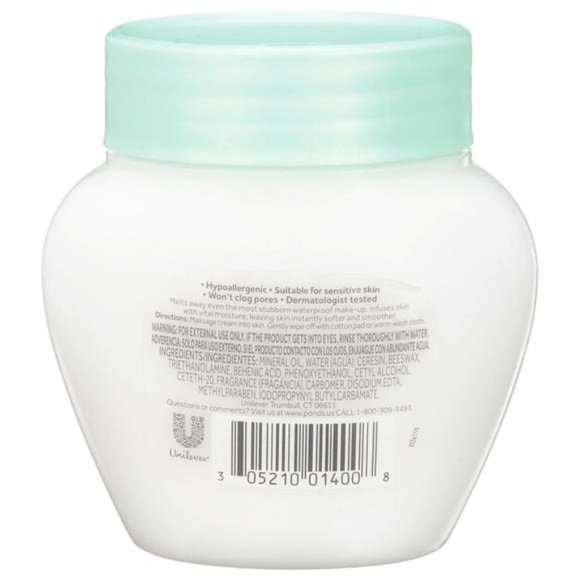 POND'S Cold Moisturizing Deep Cream Cleanser, 6.1 oz - Picture 3 of 7